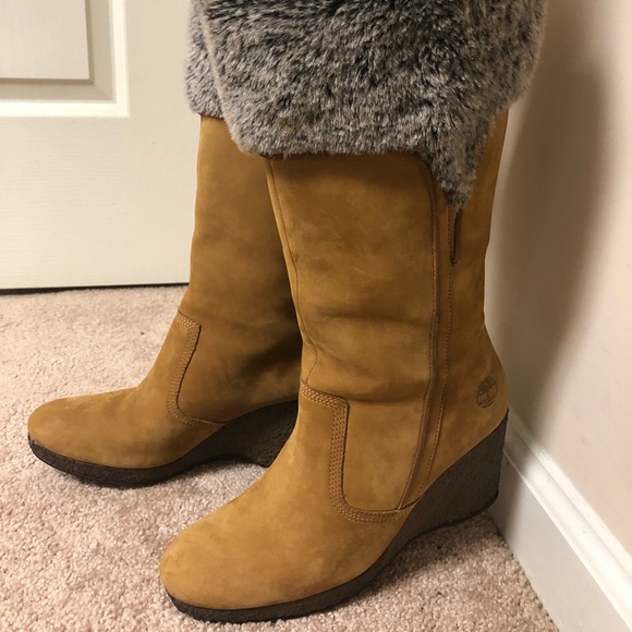 timberland mid calf boots